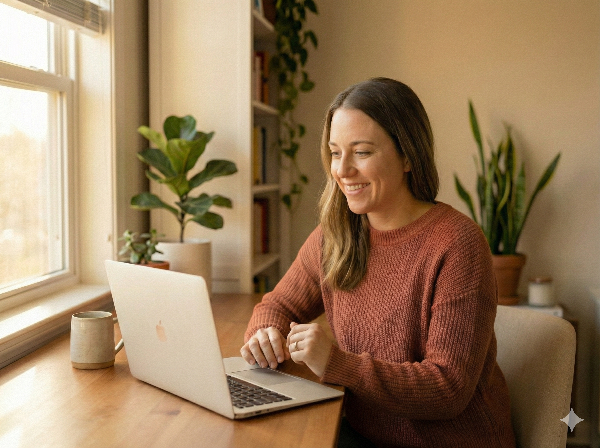 Professional preparing for interview